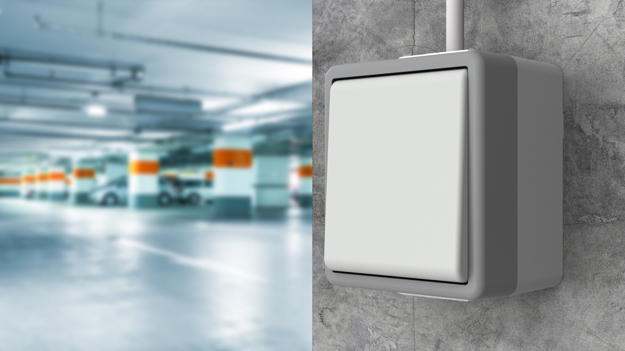 Siemens Delta FLACH IP44, фото в интерьере
