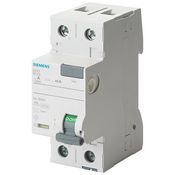 УЗО 40А 100mA, 2 полюса, 220в, тип A SIEMENS, 5SV3414-6