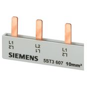 Шина Siemens 2-полюсная, 63A, 16мм2, на шесть 2-мод. устр., не режется