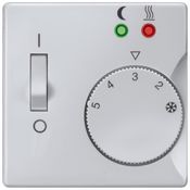 Заглушка Siemens Delta Line алюминиевый металлик