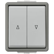 Кнопка двухклавишная для жалюзи , IP44 Delta Flache Siemens