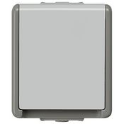 Розетка с крышкой с крышкой и защитными шторками, IP44 Delta Flache Siemens