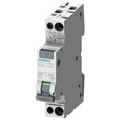 Дифференциальный автомат 16A 30mA, тип AC, C характеристика, 1+N пол., 6kA, 1 модуль, SIEMENS, 5SV1316-1KK16