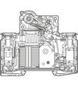 Устройство автоматического выключателя Siemens 16А, С характеристика, 1р, 5SL6116-7 (5SL61167)
