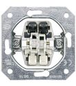 Выключатель двойной, двухклавишный 5TA2155 Siemens. Вид спереди