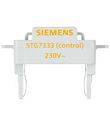 Подсветка оранжевая, светодиодная LED, для выключателей Siemens 5TG7333, вид профиль