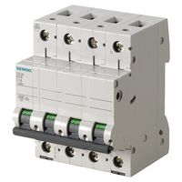 Автоматы Siemens, B-характеристика, три полюса + нейтраль, серия 5SL6