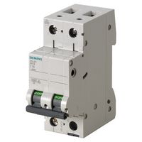 Автоматы Siemens, C-характеристика, двухполюсные, серия 5SL6