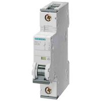 Автоматические выключатели Siemens, C-характеристика, 1 полюс, серия 5SY6